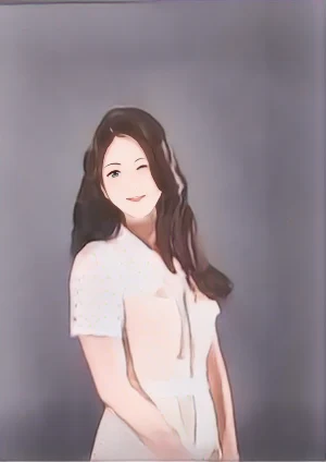 경수진 웹툰 스타일 초상화