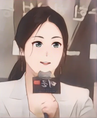 류효영 웹툰 스타일 초상화