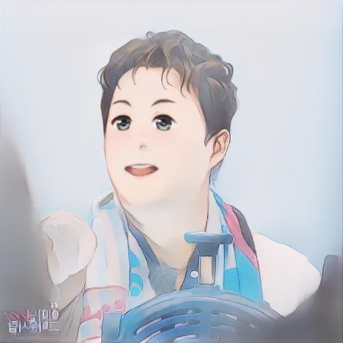 정준하 웹툰 스타일 초상화