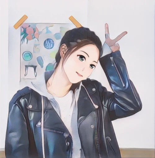 김윤지 웹툰 스타일 초상화