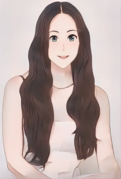 정수정 웹툰 스타일 초상화