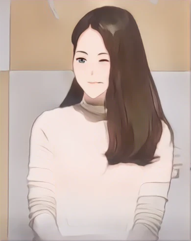 김윤혜 웹툰 스타일 초상화