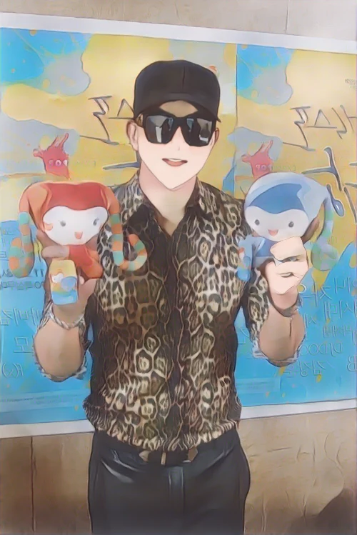 구준엽 웹툰 스타일 초상화