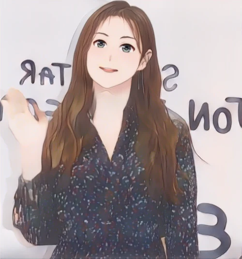 박규리 웹툰 스타일 초상화