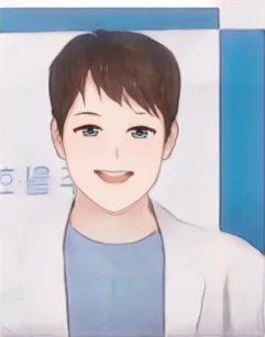 정재영 웹툰 스타일 초상화