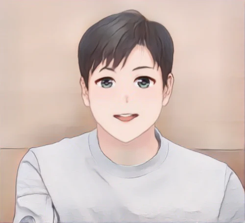 김상경 웹툰 스타일 초상화