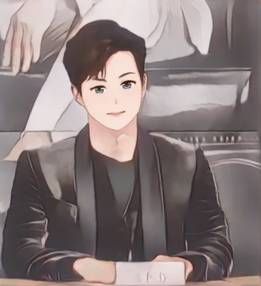 김지훈 웹툰 스타일 초상화