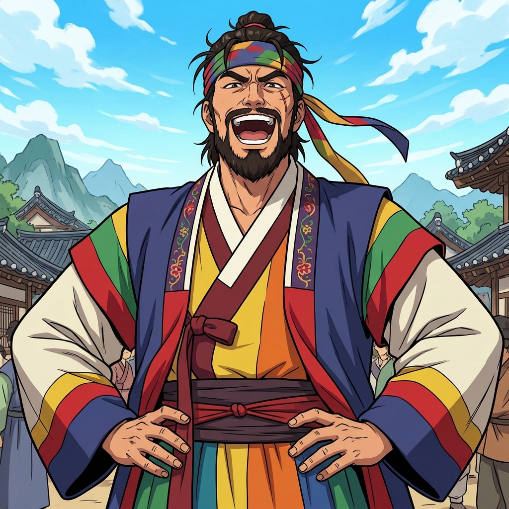 호탕한 박수무당